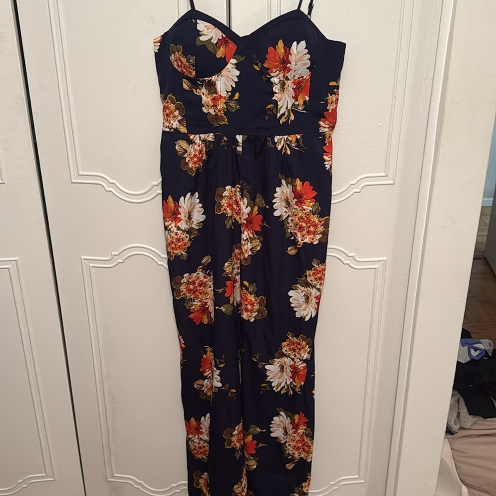 Floral Pant Jumpsuit